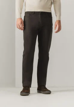 RACER corduroy 5-pocket in stretchstof