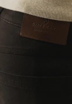 RACER corduroy 5-pocket in stretchstof