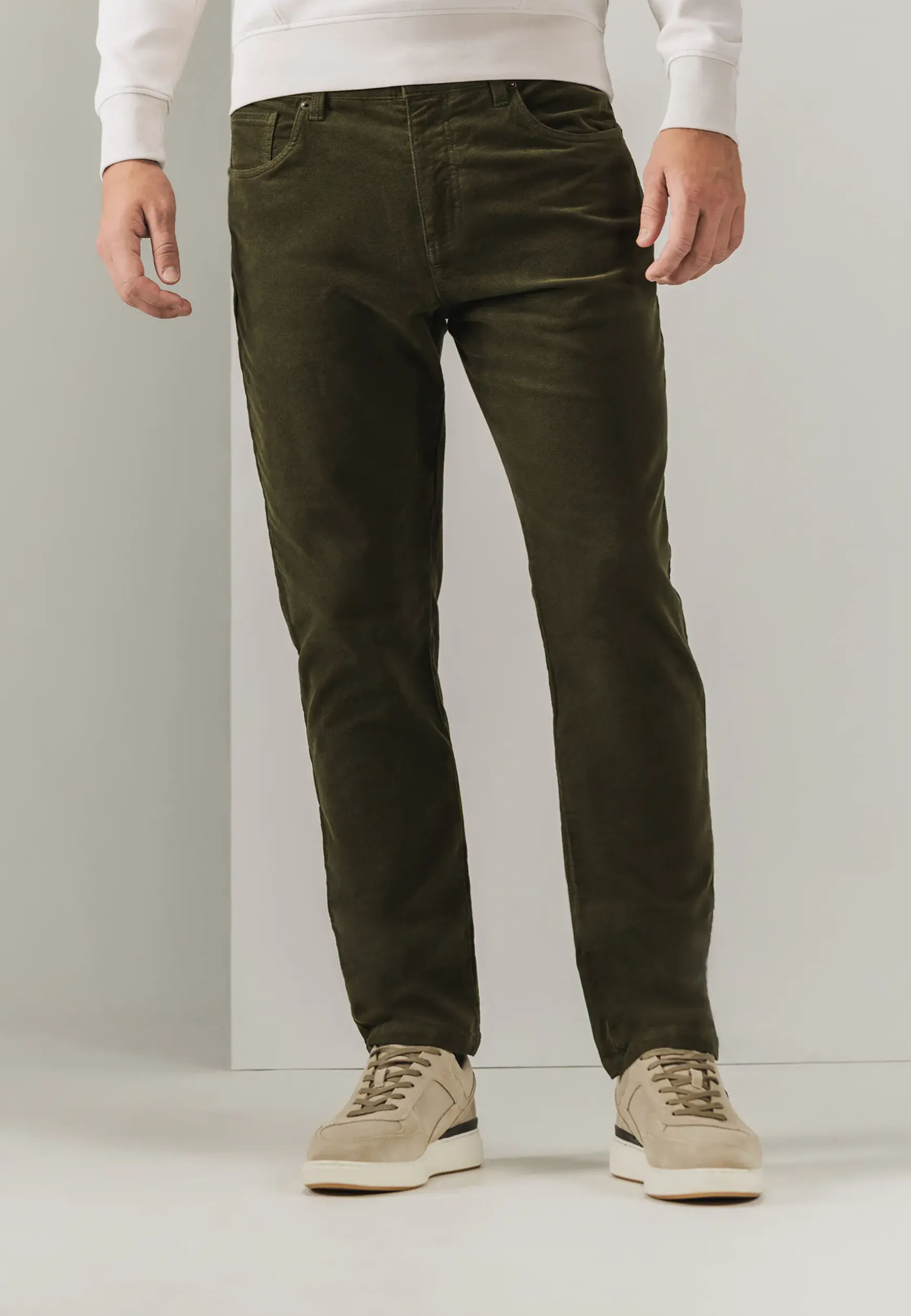 RACER 5-pocket in stretchstof