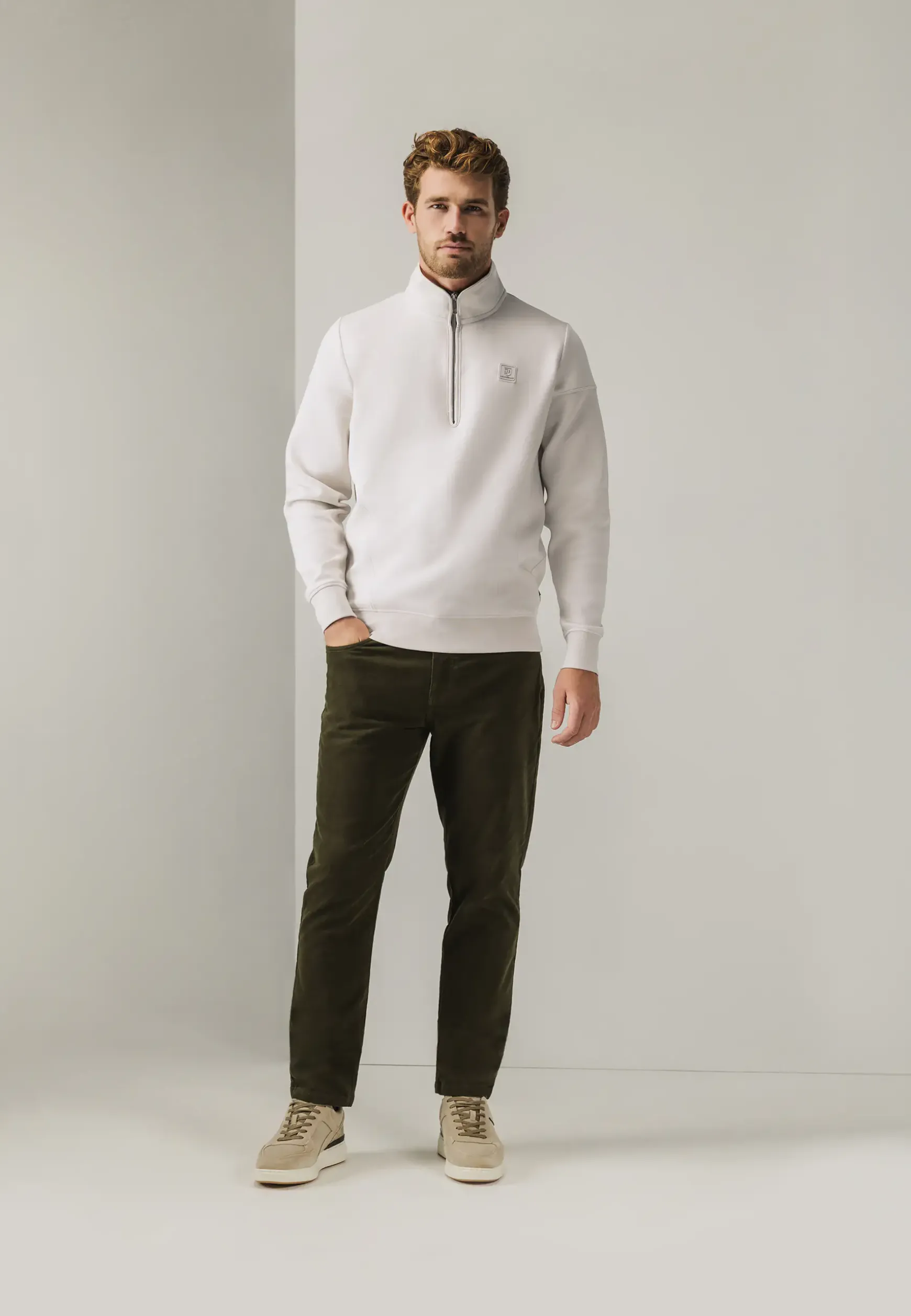 RACER 5-pocket in stretchstof