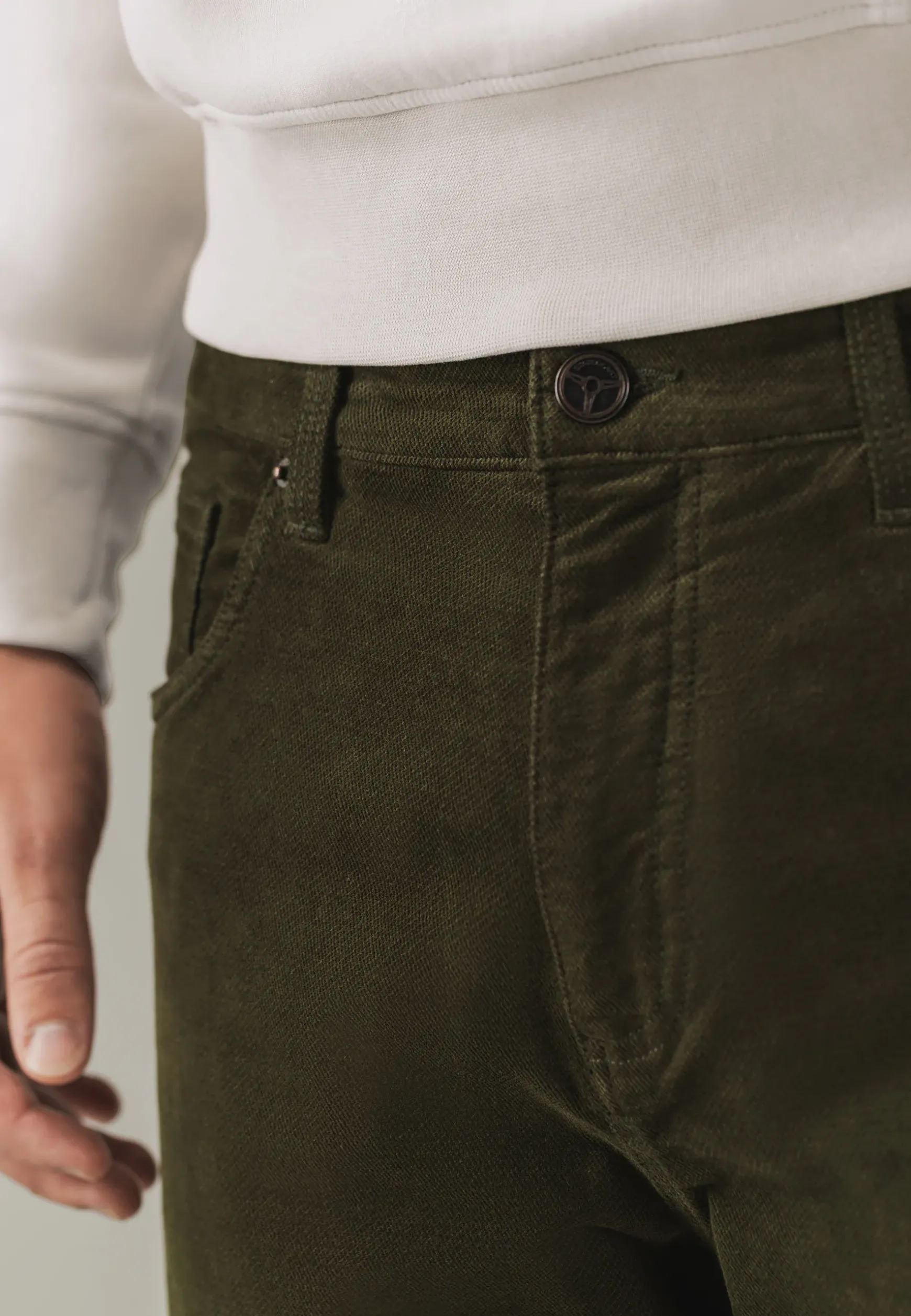 RACER 5-pocket in stretchstof