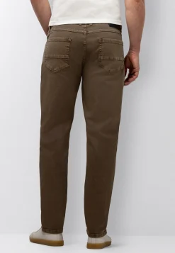 RACER 5-pocket van gekleurd stretchdenim