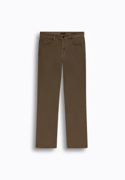 RACER 5-pocket van gekleurd stretchdenim