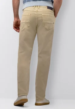 RACER 5-pocket van gekleurd stretchdenim