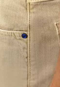 RACER 5-pocket van gekleurd stretchdenim
