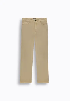 RACER 5-pocket van gekleurd stretchdenim