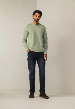 RACER 5-pocket van stretchdenim met carpenterzak