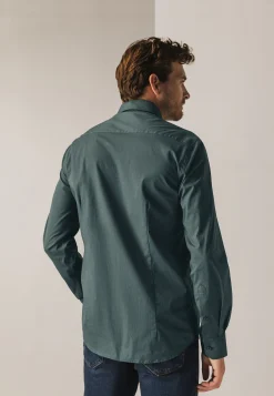 Regular fit overhemd met all-over print