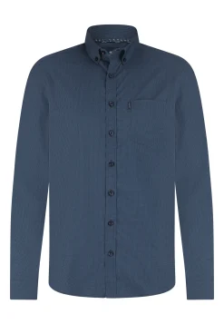 Regular fit overhemd met all-over print