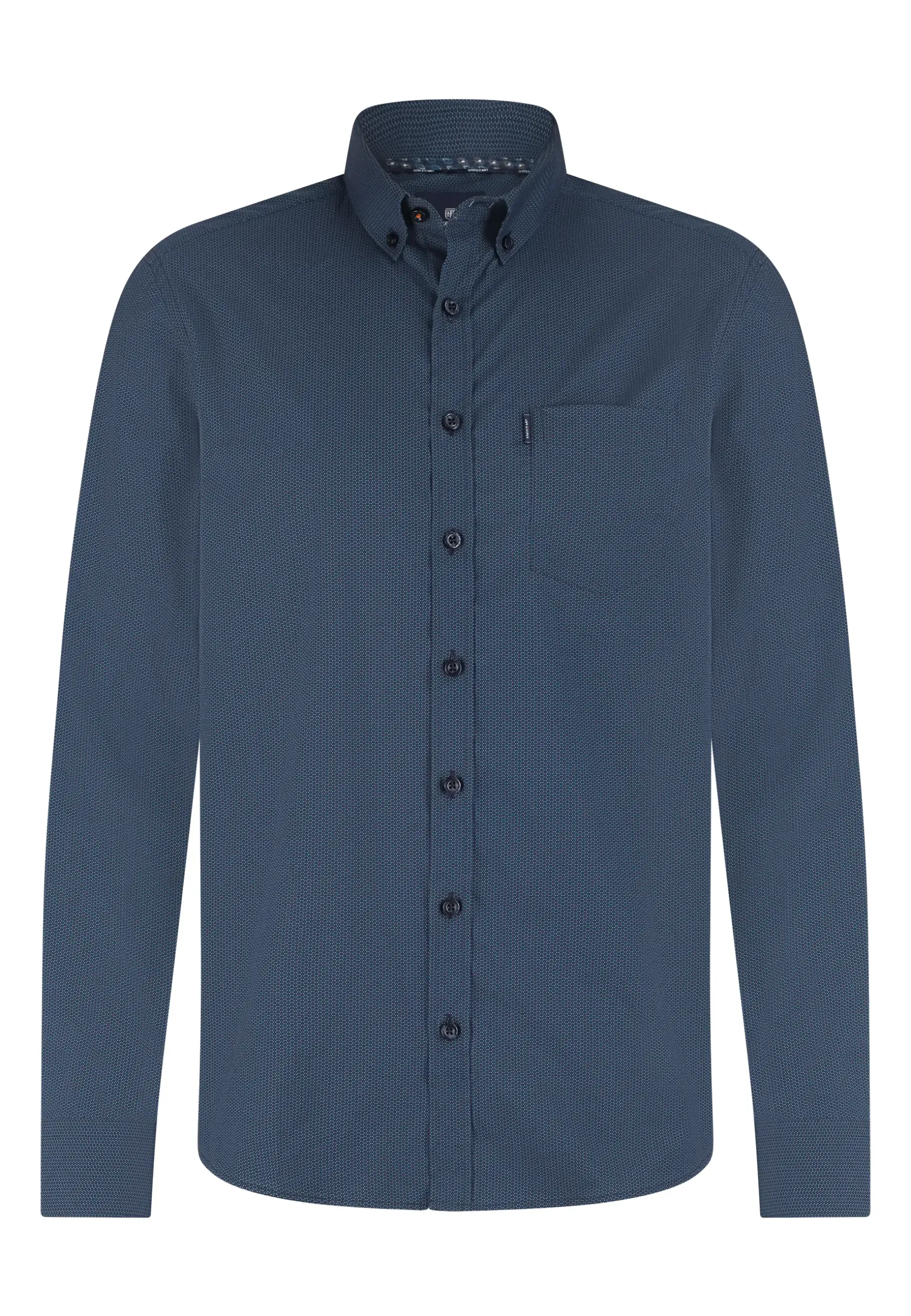 Regular fit overhemd met all-over print