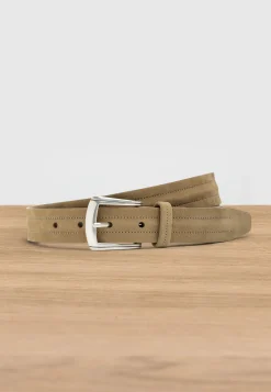 Riem van leer, 30 mm breed