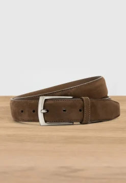 Riem van suède, 35 mm breed