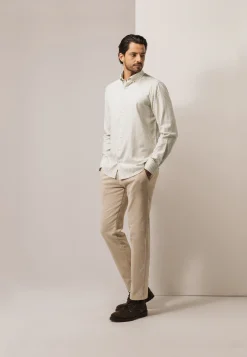 Twill overhemd met streepdessin