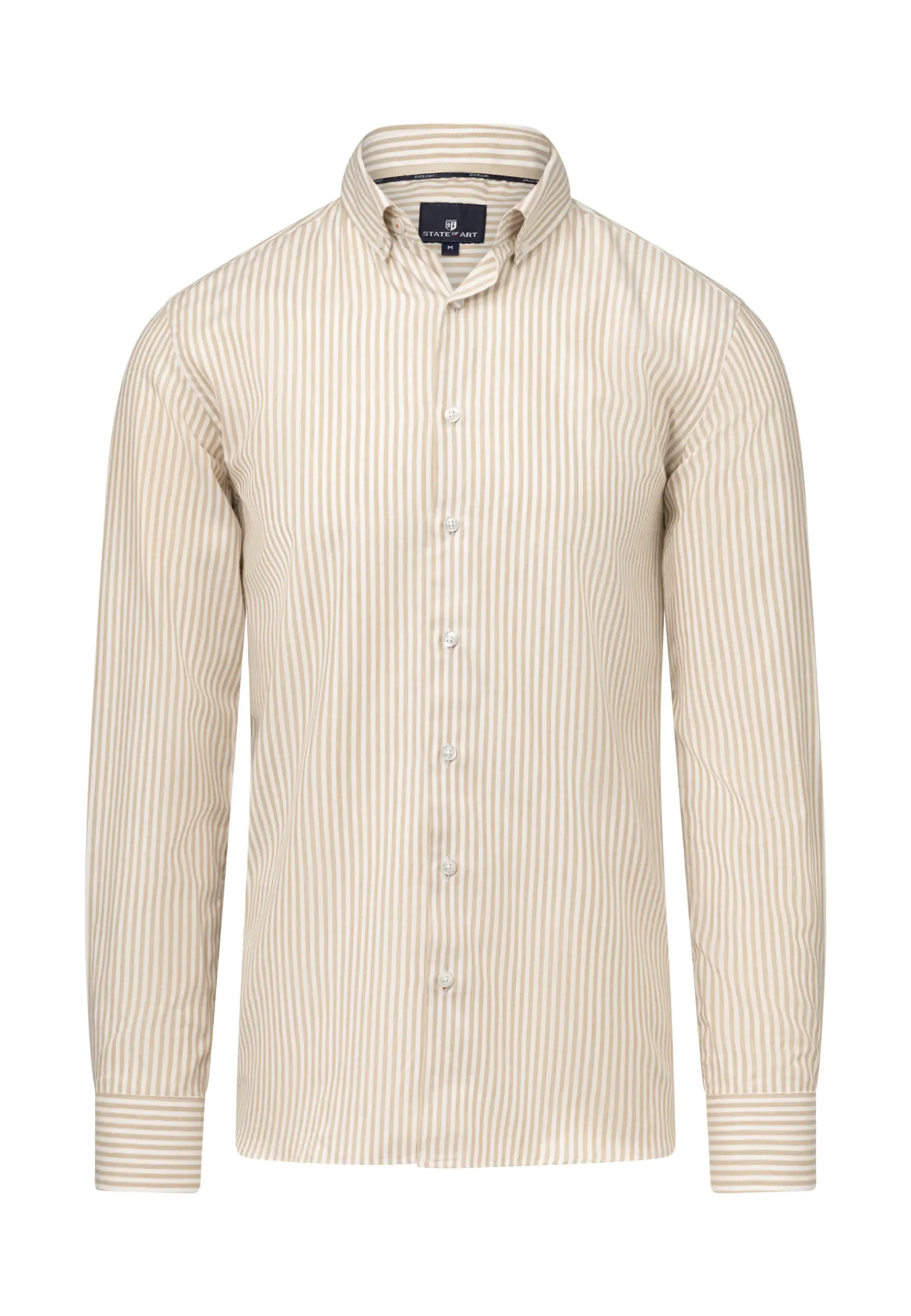 Twill overhemd met streepdessin
