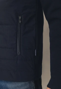Vest met nylon voorkant