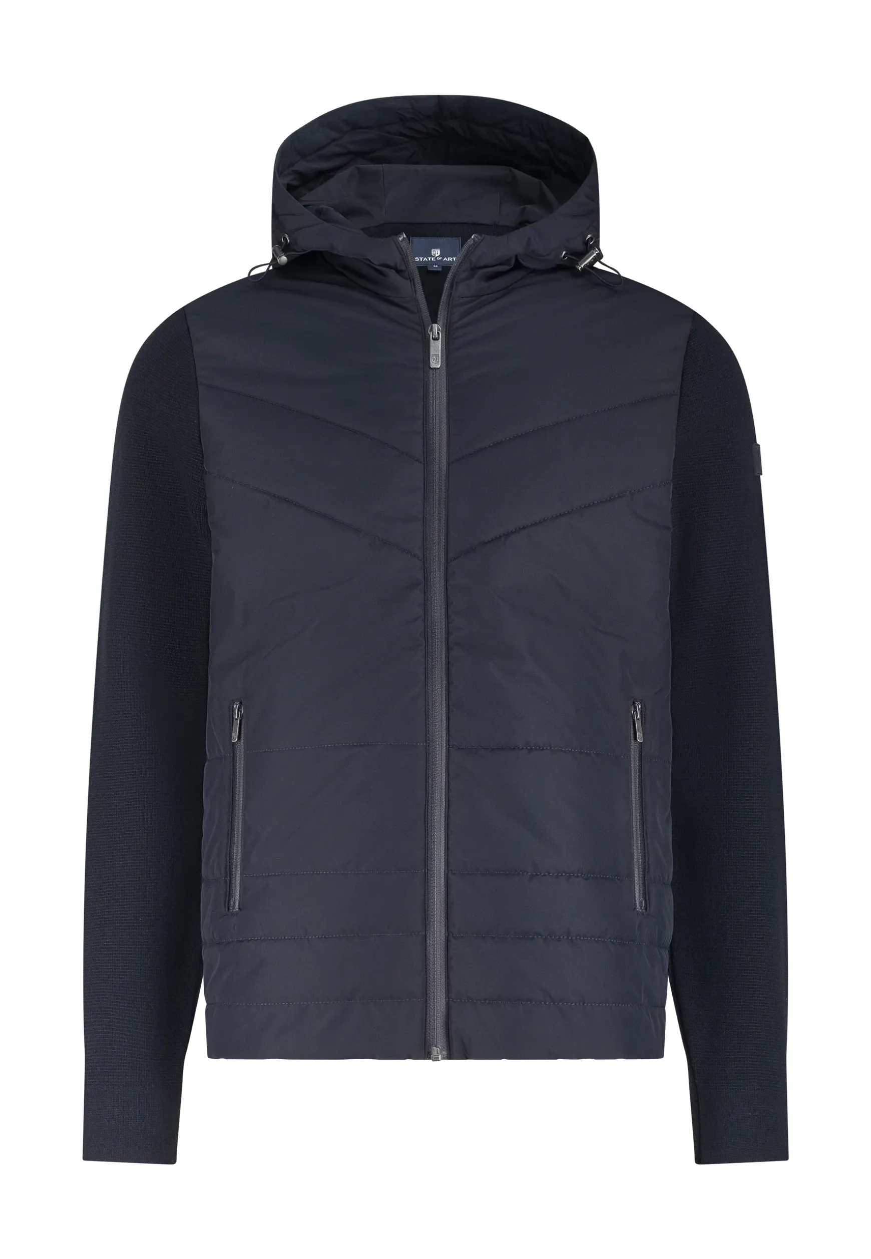 Vest met nylon voorkant