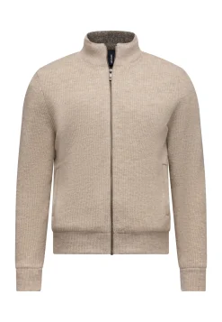 Vest met teddy binnenzijde