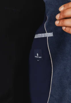 Volledig gevoerde babycord blazer